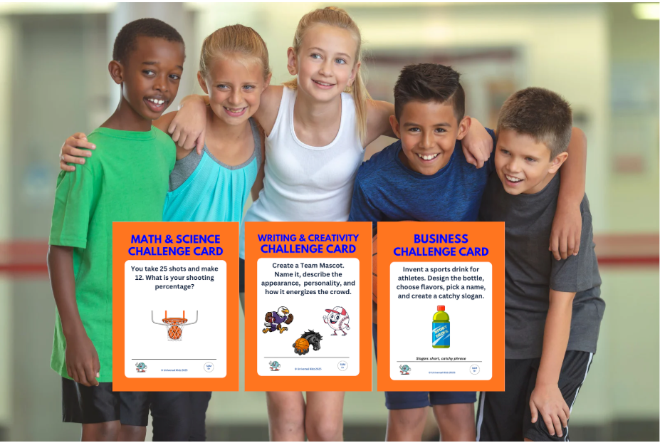 UniKidz Challenge Cards Learning Bundle
