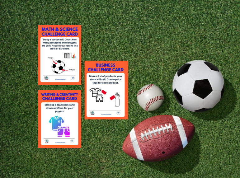 UniKidz Challenge Cards Learning Bundle
