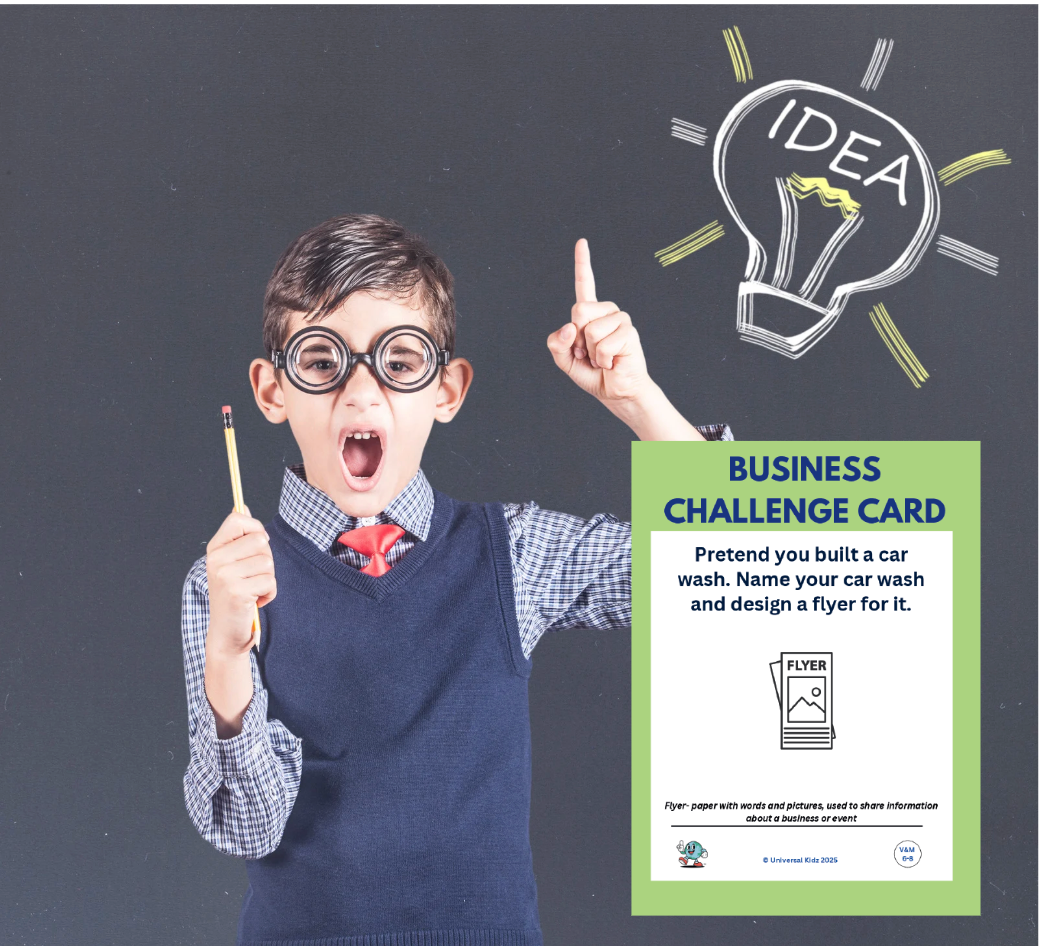UniKidz Business Challenge Cards