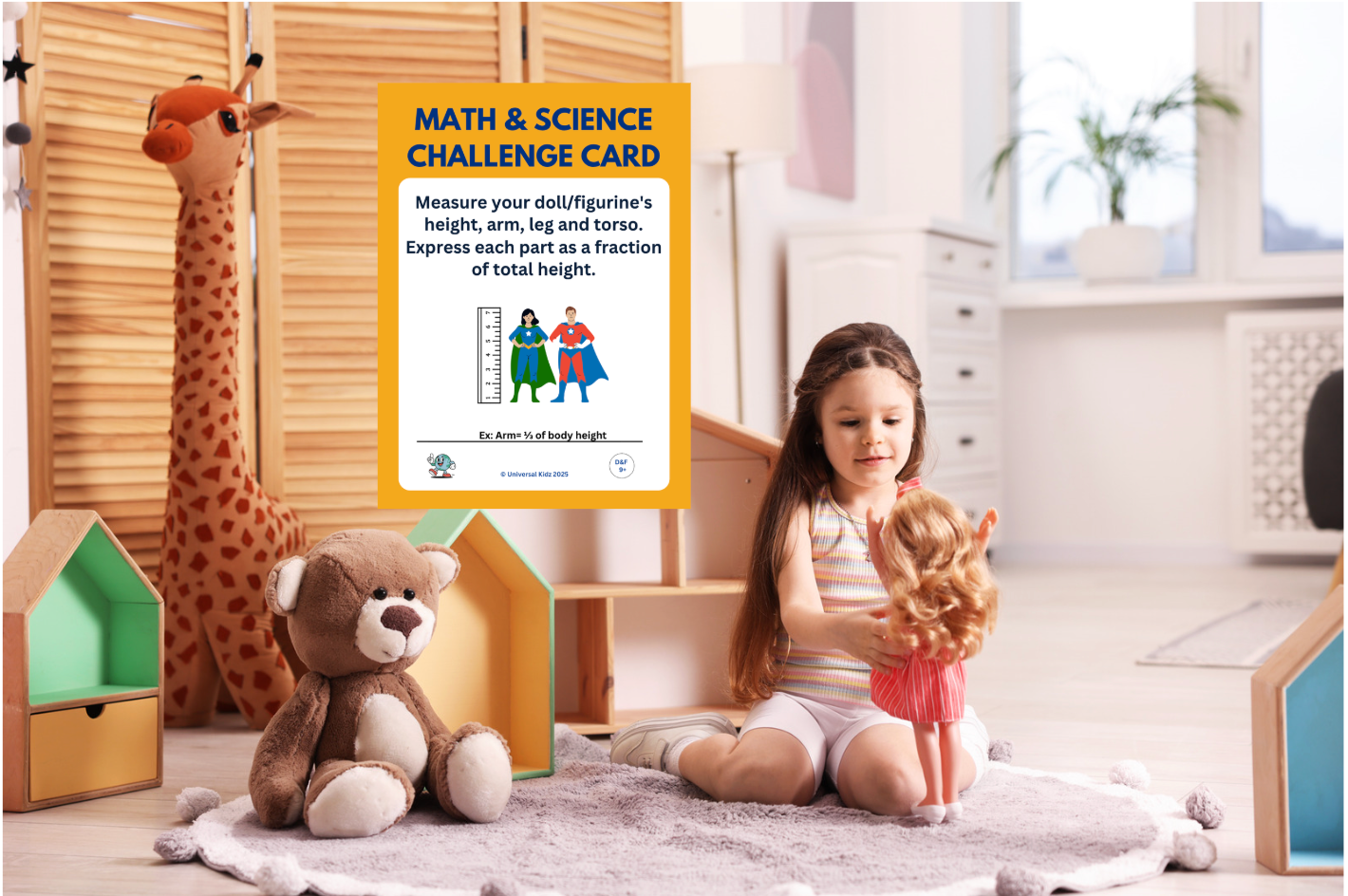 UniKidz Math & Science Challenge Cards