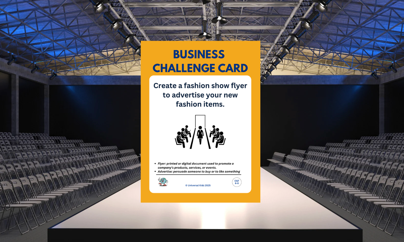 UniKidz Business Challenge Cards