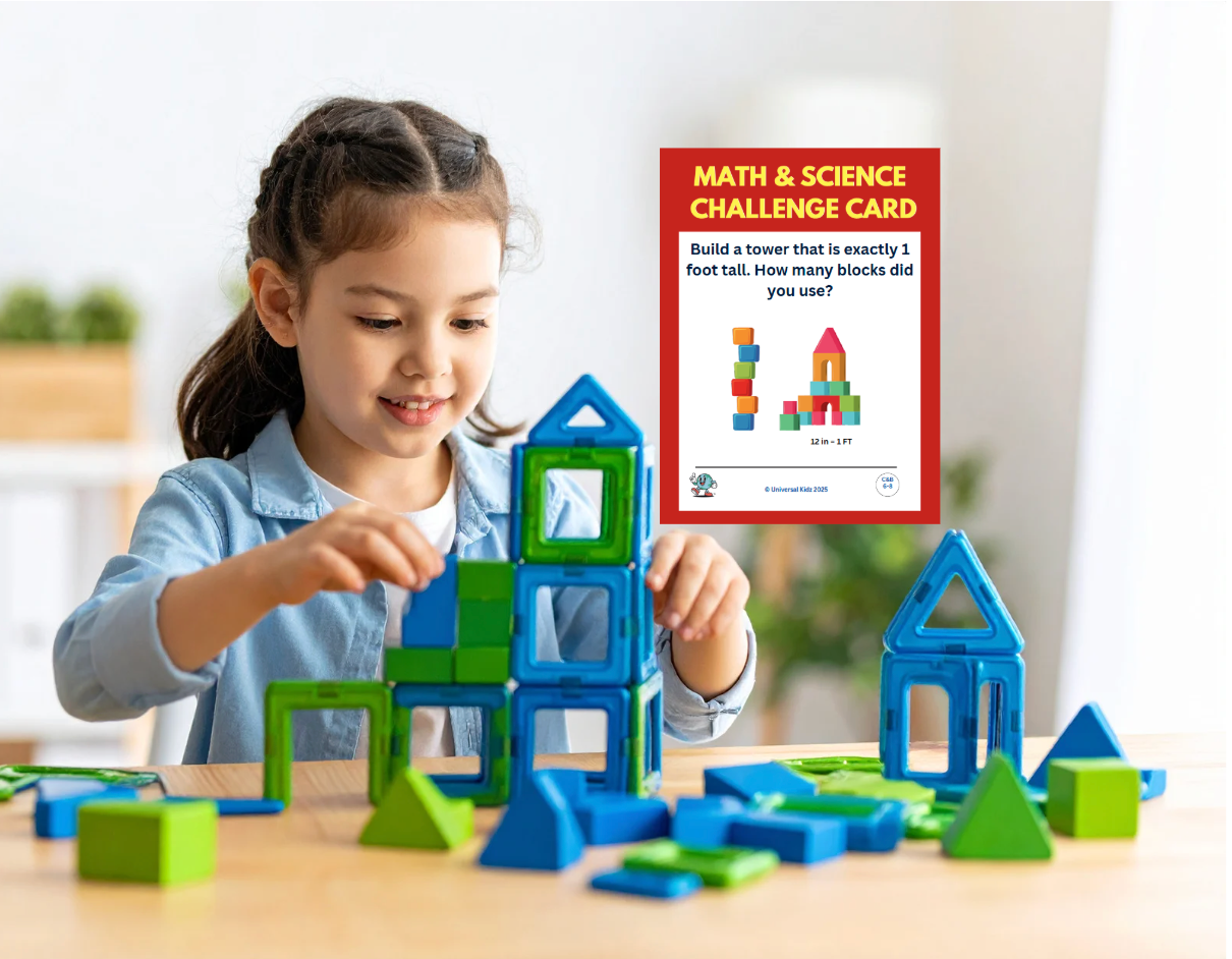 UniKidz Math & Science Challenge Cards