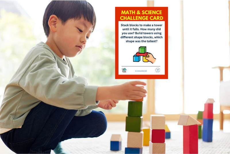 UniKidz Math & Science Challenge Cards