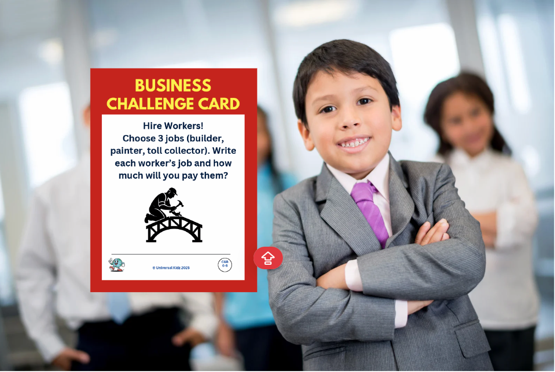 UniKidz Business Challenge Cards