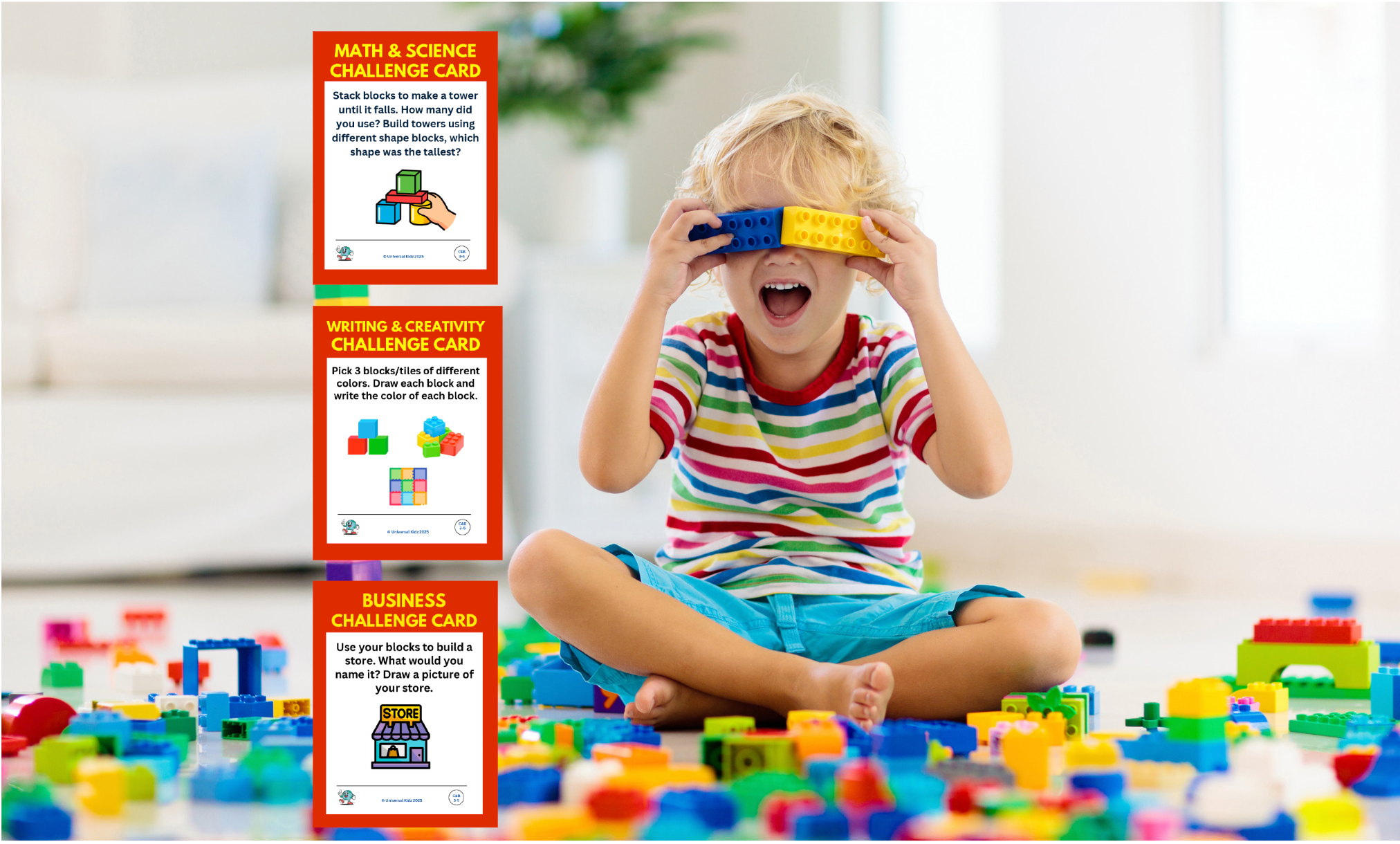 UniKidz Challenge Cards Learning Bundle