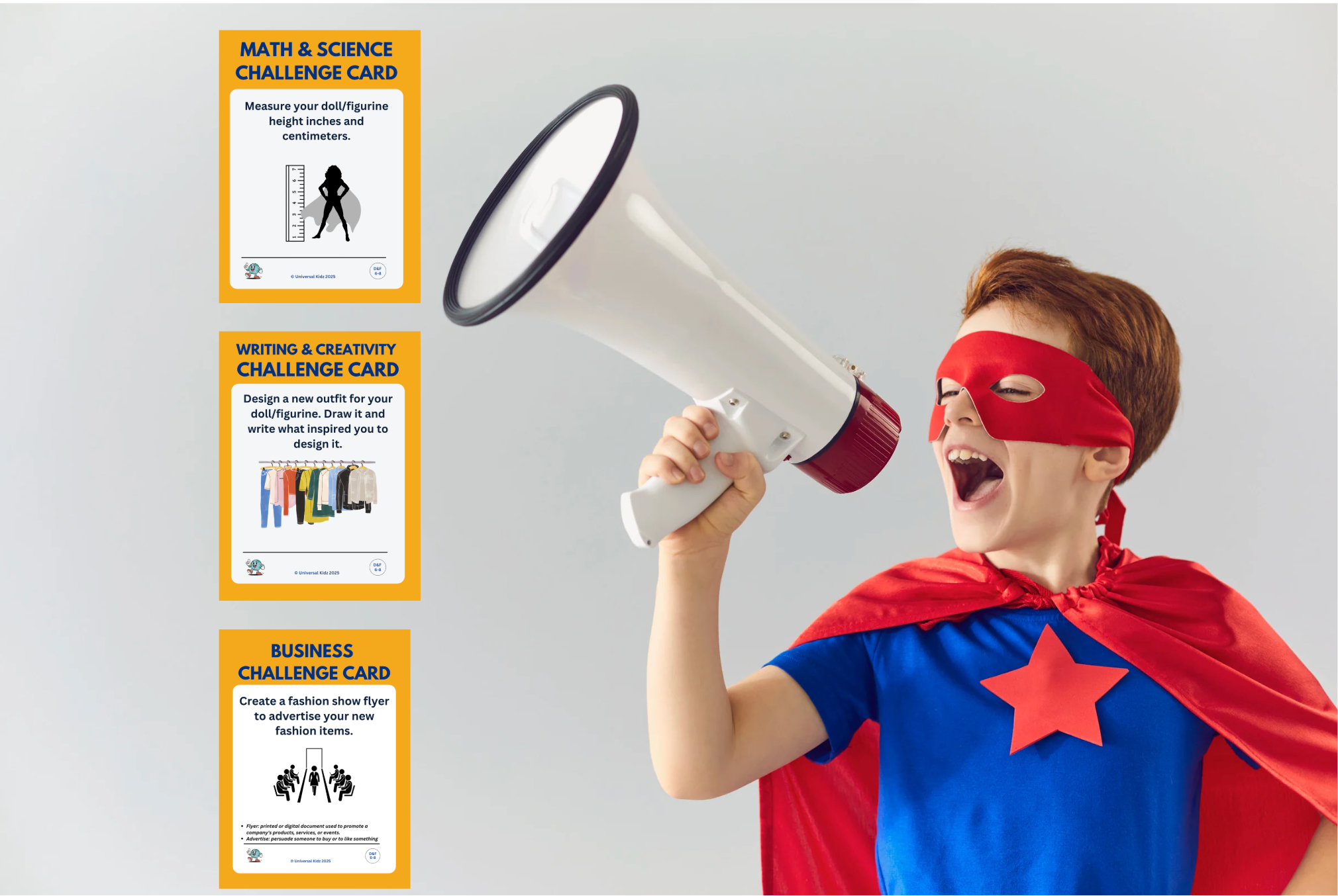 UniKidz Challenge Cards Learning Bundle