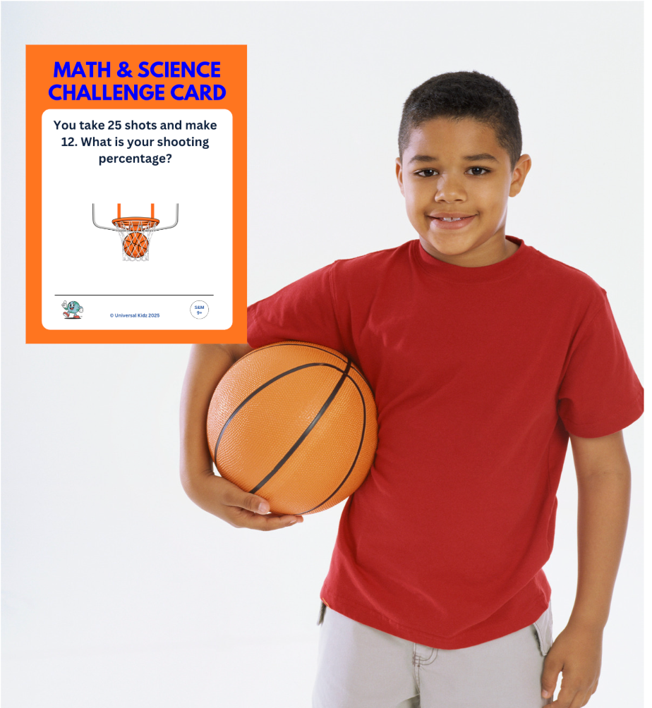 UniKidz Math & Science Challenge Cards