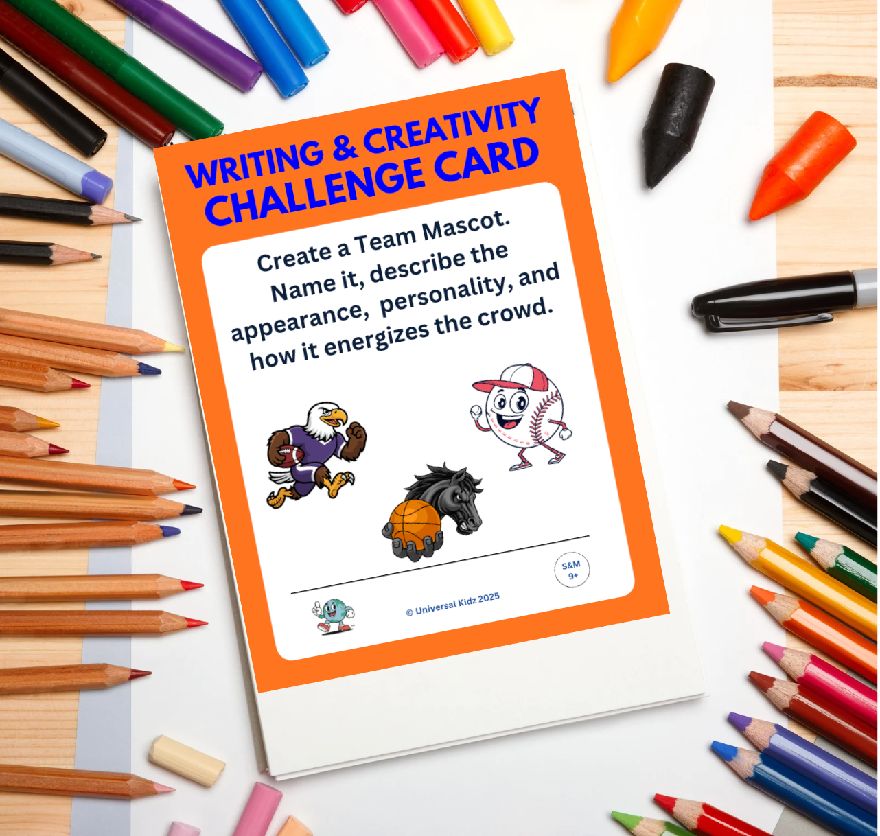 UniKidz Writing & Creativity Challenge Cards