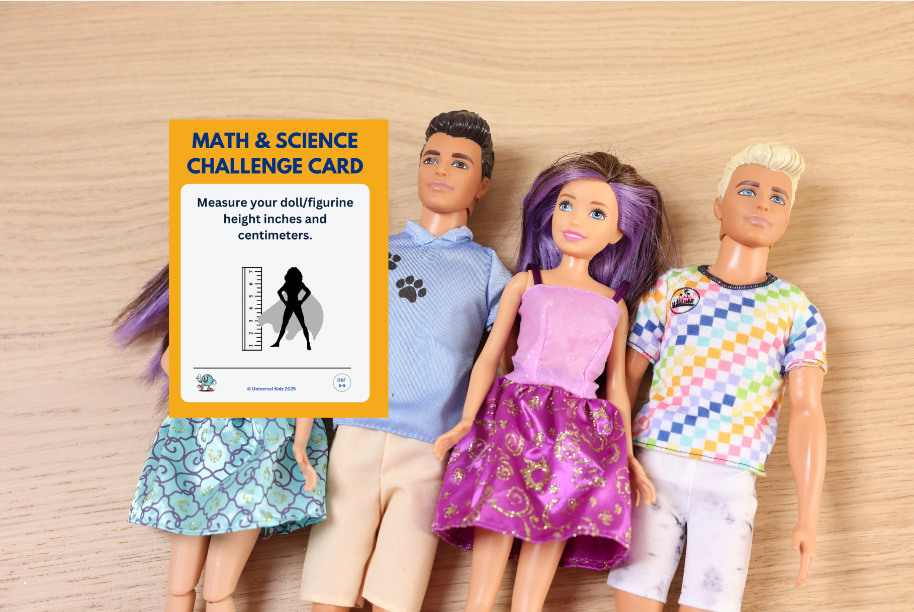 UniKidz Math & Science Challenge Cards