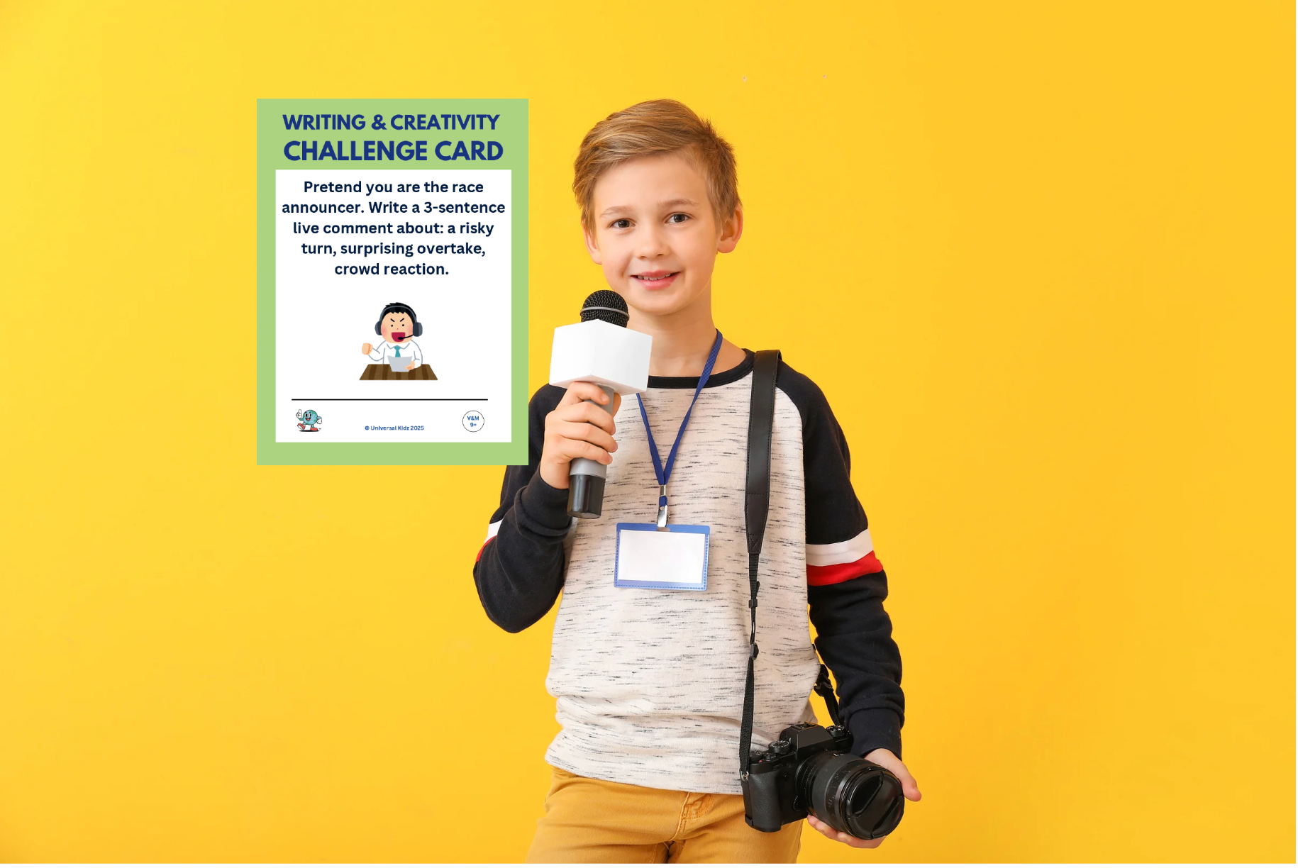 UniKidz Writing & Creativity Challenge Cards