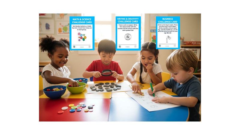 UniKidz Challenge Cards Learning Bundle